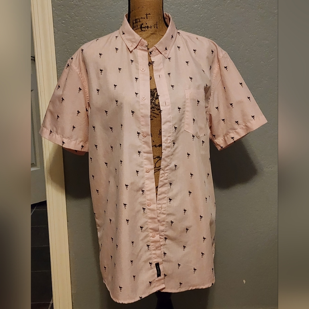 Molokai Mens Short Sleeve Shirt Size Large